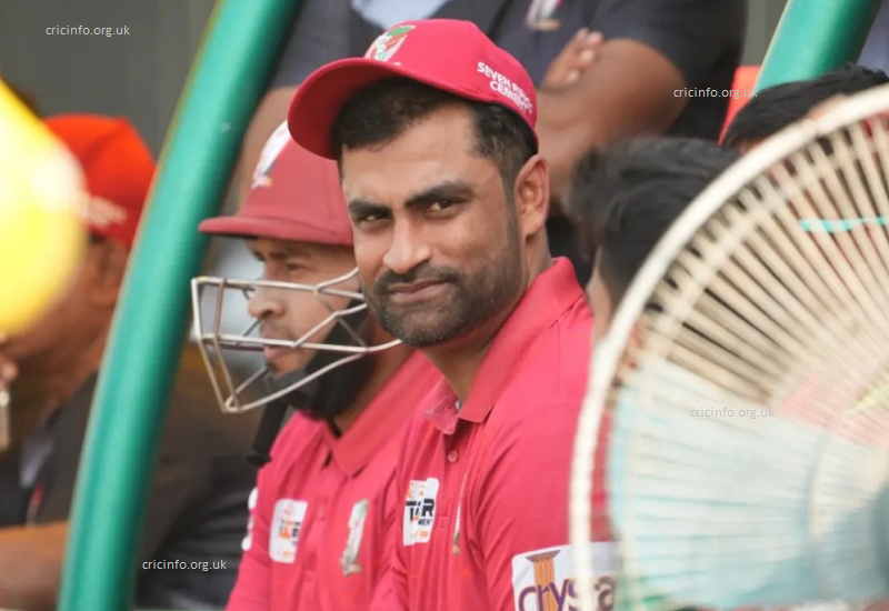 Tamim Iqbal Hospitalized After Chest Pain Scare During Match